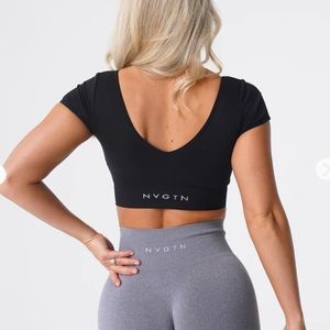 NVGTN Black Serene Seamless Bra